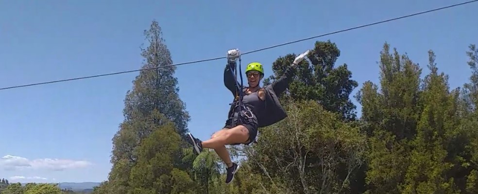 Zipline as the best family activity fun